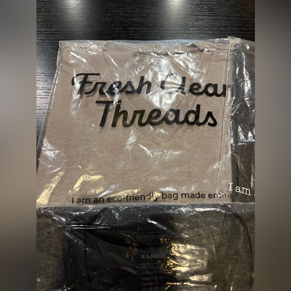 Nwt Fresh Clean Threads Bundle Of 4 Grey T Shirts… - image 2